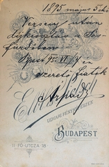 1900, Csuthy András, hátlap, fényképész, műterem, Fortepan #217589