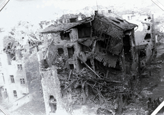 1945, Vörös Hadsereg, war damage, damaged building, Fortepan #217674