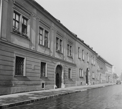 Magyarország, budai Vár, Budapest I., Úri utca az Anna utcától a Szentháromság utca felé nézve., 1960, Kotnyek Antal, műemlék, Budapest, Fortepan #21794