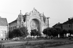 Hungary, Hódmezővásárhely, Szent István tér, zsinagóga., 1978, Kovács Annamária, Fortepan #218030