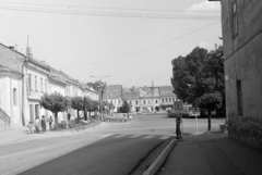 Slovakia, Rožňava, Betléri utca (Betliarska ulica), szemben a főtér (Námestie baníkov)., 1978, Kovács Annamária, Fortepan #218085