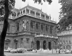 Magyarország, Budapest VI., Andrássy út (Népköztársaság útja), a Magyar Állami Operaház épülete (Ybl Miklós, 1884.)., 1973, Kotnyek Antal, Ybl Miklós-terv, opera, Budapest, Fortepan #21810