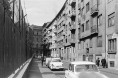 Magyarország, Budapest V., Fejér György utca a Szerb utca felé nézve., 1966, BL, rendszám, Trabant 600, Budapest, Fortepan #218157