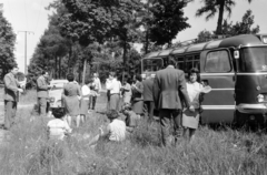 1958, BL, Ikarus 55, Skoda-márka, kirándulás, Fortepan #218217