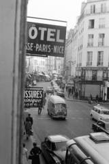 Franciaország, Párizs, Rue du Faubourg Montmartre - Rue de Provence sarok., 1969, BL, Fortepan #218232