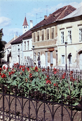 Magyarország, Kőszeg, Jurisics tér., 1964, Benedek Tamás, színes, Fortepan #218386