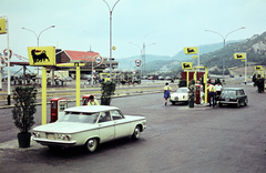 Olaszország, Roncobilaccio, A1 autópálya, pihenőhely., 1967, Darányi Sándor, Fortepan #218524