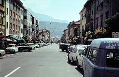 Olaszország, Riva del Garda, a Viale Dante Alighieri a Via Fiume felől a Viale Roma felé nézve., 1967, Darányi Sándor, Fortepan #218534