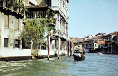 Olaszország, Velence, Canal Grande, jobbra a Ponte dell'Accademia., 1964, Darányi Sándor, színes, Fortepan #218540