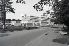 Romania,Transylvania, Buziaș, Strada Avram Iancu, Hotel Parc Buzias., 1982, Dőri András, Fortepan #218561