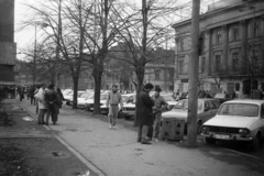 Románia,Erdély, Temesvár, Strada Proclamația de la Timișoara a romániai forradalom idején. Jobbra a Strada Francesco Griselini torkolata., 1989, Dőri András, román forradalom, rendszerváltás, Fortepan #218610