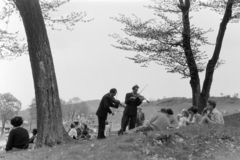 Romania,Transylvania, Cluj-Napoca, majális a Romulus Vuia Nemzeti Néprajzi Park területén., 1961, Dőri András, violin, Fortepan #218707