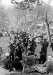 Romania,Transylvania, Cluj-Napoca, majális a Romulus Vuia Nemzeti Néprajzi Park területén., 1961, Dőri András, Fortepan #218710