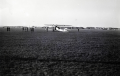 Austria, Wiener Neustadt, Wiener Strasse, a Császári és Királyi Hadsereg katonai repülőtere., 1915, Herzka Ferenc, airplane, biplane, Fortepan #218796