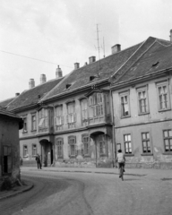 Hungary, Sopron, szemben középen az Újteleki utca 10-es számú ház., 1961, Hunyady József, Fortepan #218849