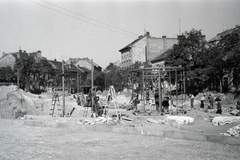 Magyarország, Budapest II.,Budapest XII., Széll Kálmán tér, a Szilágyi Erzsébet (Olasz) fasor felé nézve., 1941, Kellner Ludwig, Budapest, Fortepan #219064