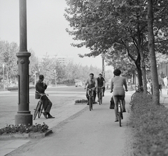 Magyarország, Dunaújváros, Vasmű út., 1962, Kotnyek Antal, Fortepan #21911