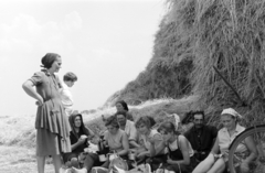 1964, Krantz Károly, hay, lunch hour, agriculture, Fortepan #219223