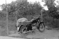 1962, Krantz Károly, motorkerékpár, rendszám, Csepel 125/T, szerelés, Danuvia 125, Fortepan #219271