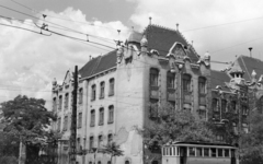 Magyarország, Budapest VIII., Könyves Kálmán körút, a 40-es számú épület, az un. Tündérpalota. Balra szemben a Győrffy István utca., 1962, Krantz Károly, Budapest, Fortepan #219285