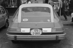 1984, Krizsanóczi Anna, AMC-márka, AMC Pacer, parkolóóra, országjelzés, Fortepan #219414