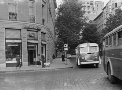 Hungary, Budapest I., Alagút utca és Attila út kereszteződése., 1961, László Áron, Budapest, Fortepan #219464