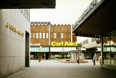 Svédország, Stockholm, Farsta városnegyed, Farstavägen., 1971, Mezey András, Fortepan #219667