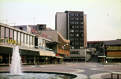 Svédország, Stockholm, Vällingby Centrum., 1971, Mezey András, Fortepan #219673