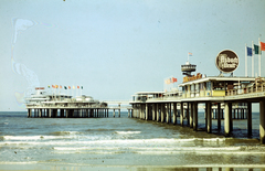 Hollandia, Hága, Scheveningen városrész, móló (de Pier)., 1973, Mezey András, Fortepan #219713