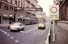 Olaszország, Róma, Via Nazionale a Via Ventiquattro Maggio sarkánál., 1981, Mezey András, Fortepan #219718