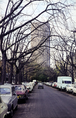 France, Paris, Boulevard Edgar Quinet, szemben a Tour Montparnasse., 1980, Mezey András, Fortepan #219719