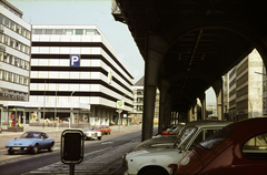 Németország, Hamburg, a Rödingsmarkt a Kajen felől a Steintwiete felé., 1974, Mezey András, Fortepan #219796