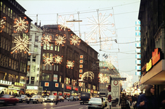 Németország, Hamburg, a Mönckebergstrasse a Rathausmarkt és a Bergstrasse között., 1974, Mezey András, Fortepan #219809