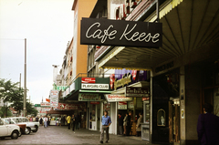 Németország, Hamburg, Reeperbahn 19-21., Café Keese tánclokál., 1974, Mezey András, Fortepan #219816