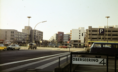 Németország, Hamburg, a Mexikoring a Kapstadtring felől nézve, keresztben az Überseering., 1974, Mezey András, Fortepan #219840