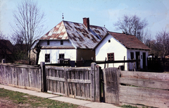 1980, Mezey András, colorful, vernacular architecture, Fortepan #219850