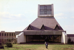 Hungary, Szent Pál-kápolna (tervező Csaba László, 1974.)., 1980, Mezey András, Fortepan #219866