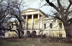 Hungary, Bajna, Gr. Sándor Móric utca, Sándor-Metternich kastély (Hild József)., 1980, Mezey András, Fortepan #219877