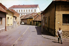 Magyarország, Pécs, Garay utca, jobbra a Hőgyes Endre utca., 1981, Mezey András, Fortepan #219889