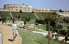 Magyarország, Gellérthegy, Budapest XI., a Citadella alatti déli lejtő, Jubileumi park., 1970, N. Kósa Judit, színes, Budapest, Fortepan #220010