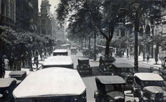 Brazília, Rio de Janeiro, Avenida Rio Branco (Avenida Central)., 1936, Horváth Ida, Best of, Fortepan #220301