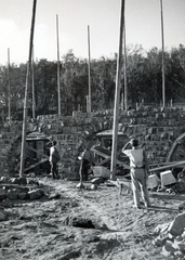 Magyarország, Galyatető, Mátraszentimre, a Nagyszálló építése., 1938, Jankó András, Fortepan #220703