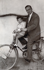 1940, Mario Cossu, bicycle, Fortepan #221108