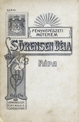 1908, Laborcz György, verso, photographer, studio, Fortepan #221158