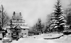 Magyarország, Mátraháza, SZOT üdülő (később Pagoda Pihenő Panzió)., 1963, Tóth Károly, Fortepan #221404