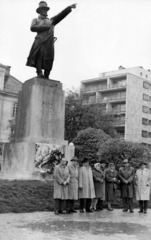 1960, Török András, szobor, Fortepan #221544