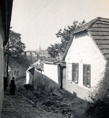 Magyarország, Esztergom, Szent Tamás-hegy., 1939, Fábián István, árnyék, utcakép, falu, Fortepan #221757