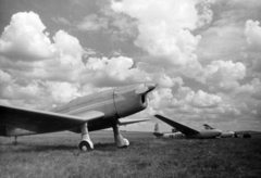 1953, Nasztanovics Ferenc, vitorlázó repülőgép, Letov-márka, Letov LF-107 Luňák, Fortepan #222126