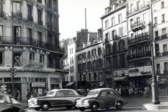 Franciaország, Párizs, Place Kossuth, szemben a Rue du Faubourg Montmartre., 1959, Pozsgay Eszter, Fortepan #222298