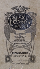 1916, Milkó, hátlap, fényképész, műterem, Fortepan #222480